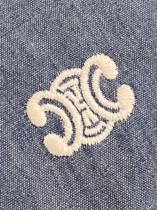 셀린느 트라이엄프 코튼샴브레이 셔츠 레플리카 미러급 SA급 S급 고퀄리티 하이엔드 최상급 의류 [남성여성공용] 11