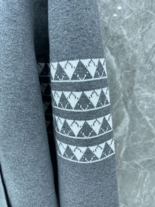 톰브라운 코튼 헥터 자카드 후드 집업 (네이비,그레이) 레플리카 미러급 SA급 S급 고퀄리티 하이엔드 최상급 의류 [남성여성공용] 29