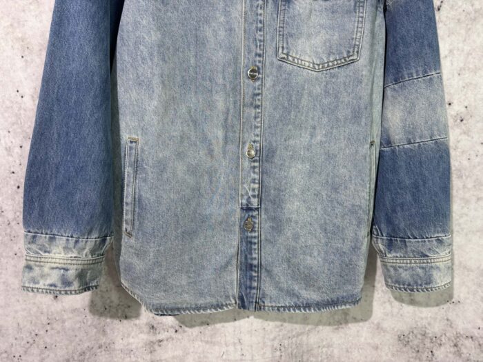 구찌 워싱 배색 이음 데님 셔츠 자켓 레플리카 미러급 SA급 S급 고퀄리티 하이엔드 최상급 의류 [남성] 7