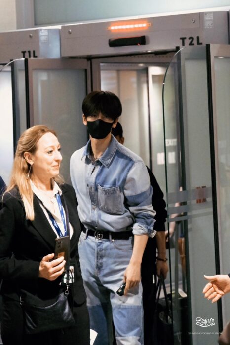 구찌 워싱 배색 이음 데님 셔츠 자켓 레플리카 미러급 SA급 S급 고퀄리티 하이엔드 최상급 의류 [남성] 2