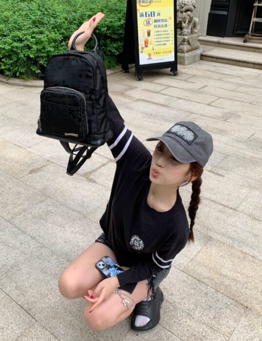 크롬하츠 뒷면 점보 33 프린트 긴팔티 블랙 레플리카 미러급 SA급 S급 고퀄리티 하이엔드 최상급 의류 [남성여성공용]