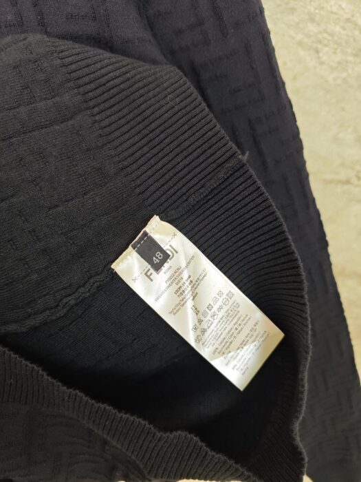 펜디 올 오버 FF로고 입체 자카드 니트 블랙 레플리카 미러급 SA급 S급 고퀄리티 하이엔드 최상급 의류 [남성] 7