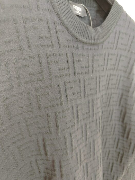 펜디 올 오버 FF로고 입체 자카드 니트 블랙 레플리카 미러급 SA급 S급 고퀄리티 하이엔드 최상급 의류 [남성] 6