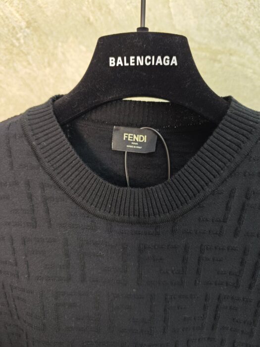 펜디 올 오버 FF로고 입체 자카드 니트 블랙 레플리카 미러급 SA급 S급 고퀄리티 하이엔드 최상급 의류 [남성] 5