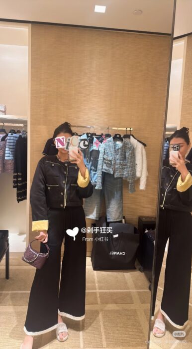 샤넬 핸드메이드 실크 새틴 자켓 레플리카 미러급 SA급 S급 고퀄리티 하이엔드 최상급 의류 [여성] 14