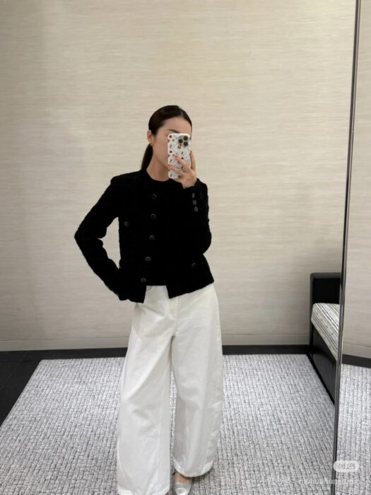 샤넬 뉴 클래식 롱슬리브 숏 자켓 레플리카 미러급 SA급 S급 고퀄리티 하이엔드 최상급 의류 [여성] 15