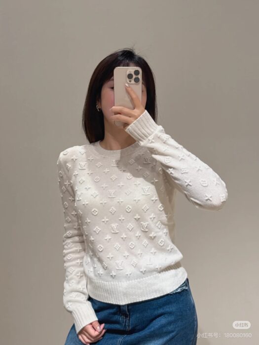 루이비통 모노그램 캐시미어 풀오버 레플리카 미러급 SA급 S급 고퀄리티 하이엔드 최상급 의류 [여성] 4