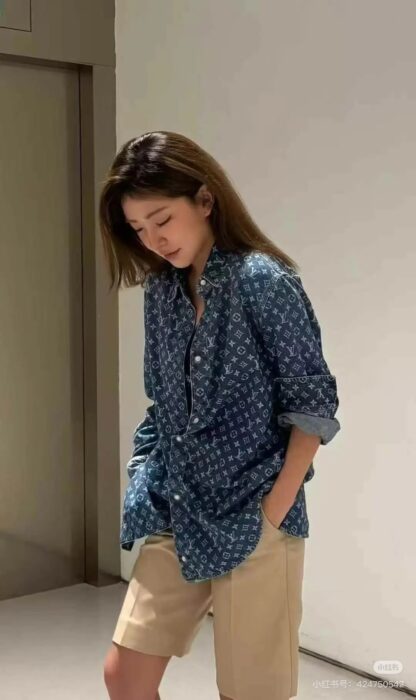 루이비통 모노그램 데님 셔츠 레플리카 미러급 SA급 S급 고퀄리티 하이엔드 최상급 의류 [남성여성공용] 10