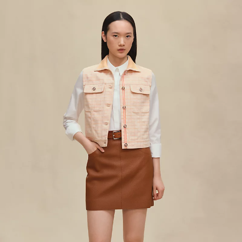 에르메스 슬리브리스 자켓 레플리카 미러급 SA급 S급 고퀄리티 하이엔드 최상급 의류 [여성]