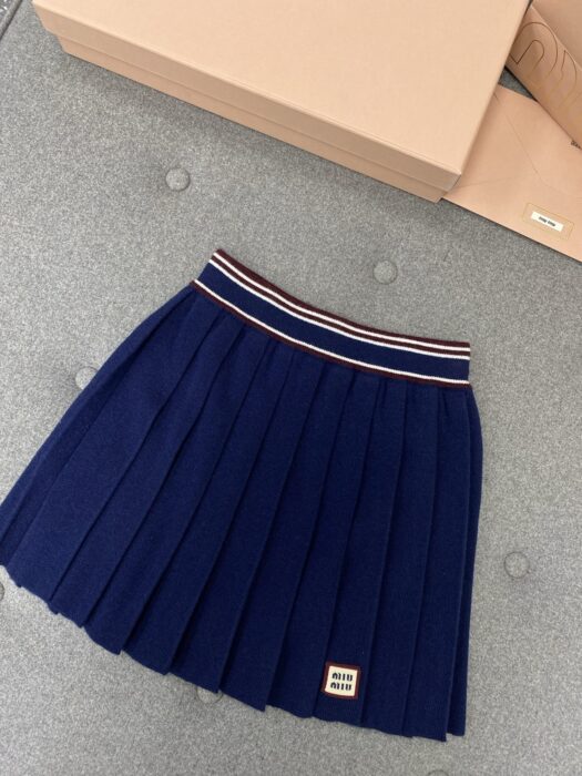 미우 미우 울 앤 캐시미어 스커트 레플리카 미러급 SA급 S급 고퀄리티 하이엔드 최상급 의류 [여성] 13