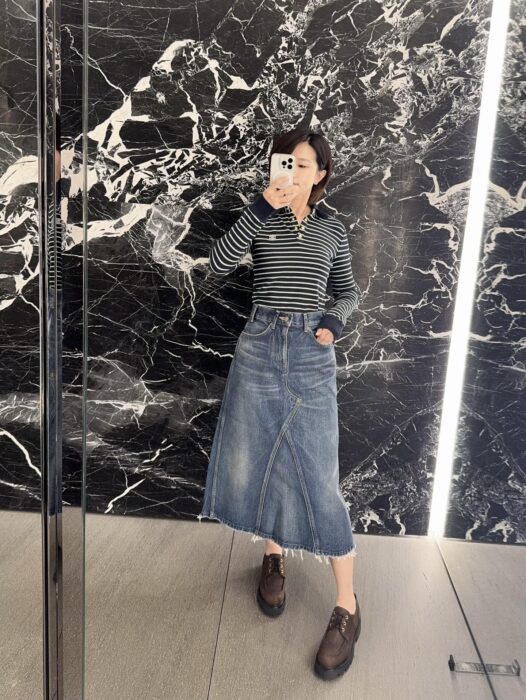 셀린느 스트라이프 폴로 셔츠 레플리카 미러급 SA급 S급 고퀄리티 하이엔드 최상급 의류 [여성] 3