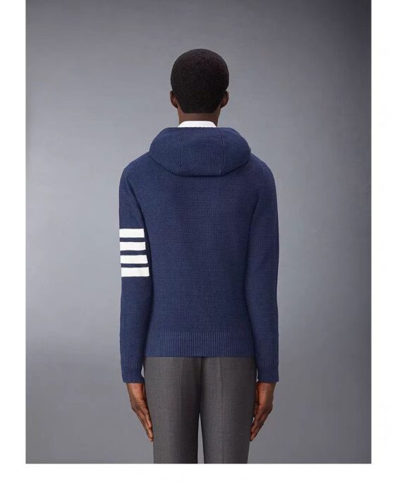 톰브라운 리넨 코튼 4-바 릴렉스 핏 집업 후디 레플리카 미러급 SA급 S급 고퀄리티 하이엔드 최상급 의류 [남성여성공용] 3