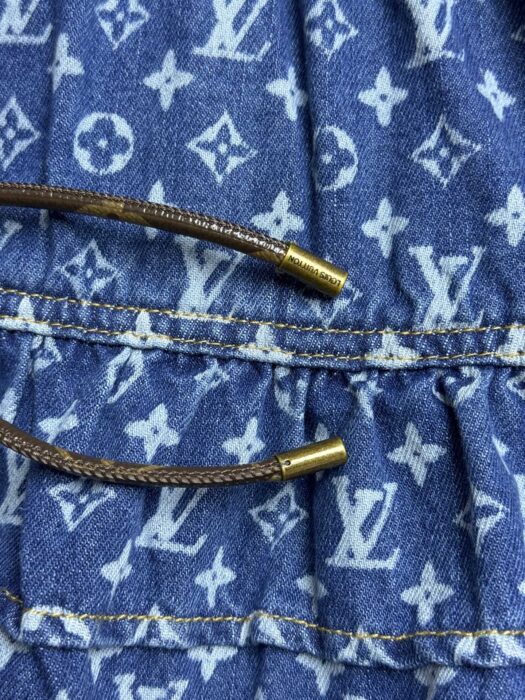 루이비통 모노그램 데님 티어드 스커트 레플리카 미러급 SA급 S급 고퀄리티 하이엔드 최상급 의류 [여성] 14