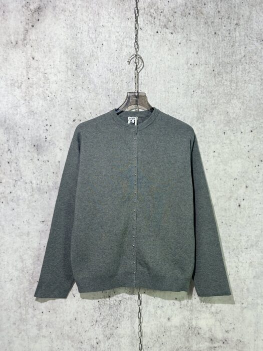 로에베 리벳 단추 단색 가디건 그레이 레플리카 미러급 SA급 S급 고퀄리티 하이엔드 최상급 의류 [남성] 3