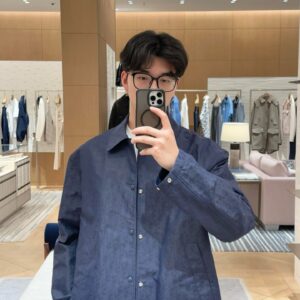 디올 오블리크 자켓 블루 레플리카 미러급 SA급 S급 고퀄리티 하이엔드 최상급 의류 [남성]