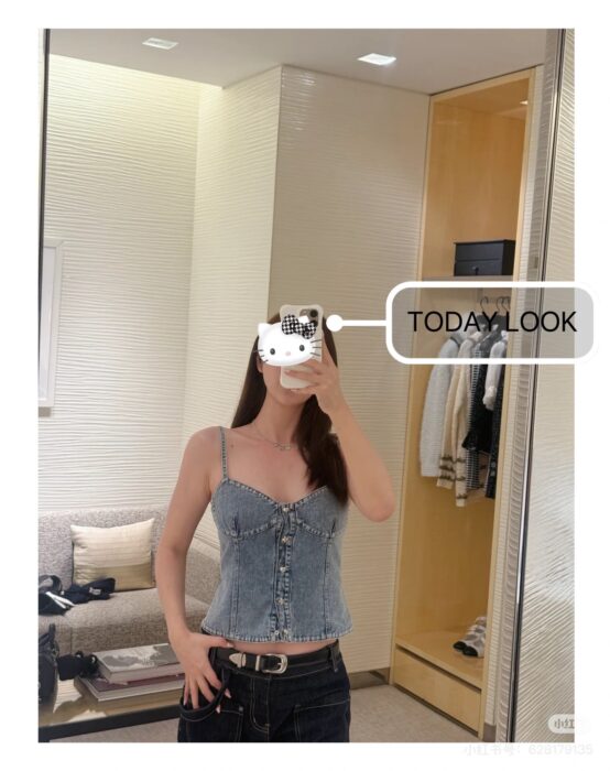 샤넬 데님 캐미솔 탑 레플리카 미러급 SA급 S급 고퀄리티 하이엔드 최상급 의류 [여성] 2