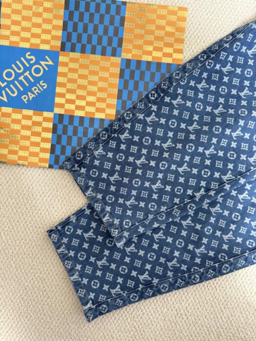 루이비통 모노그램 데님 팬츠 레플리카 미러급 SA급 S급 고퀄리티 하이엔드 최상급 의류 [여성] 14