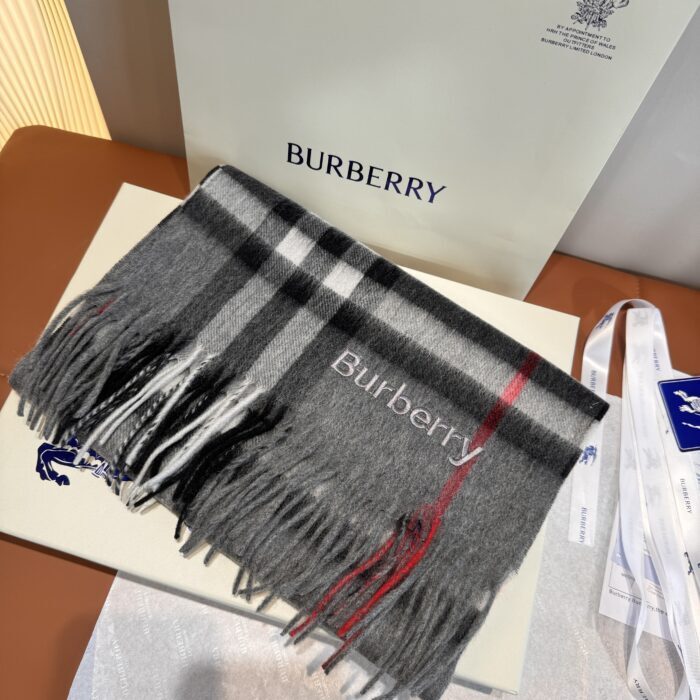 버버리 클래식 체크 캐시미어 스카프 그레이 레플리카 미러급 SA급 S급 고퀄리티 최상급 하이엔드 머플러 목도리 [남성여성공용] 2