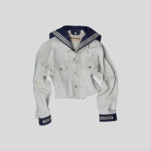 미우미우 업사이클드 데님 자켓&스커트 레플리카 미러급 SA급 S급 고퀄리티 하이엔드 최상급 의류 [여성]