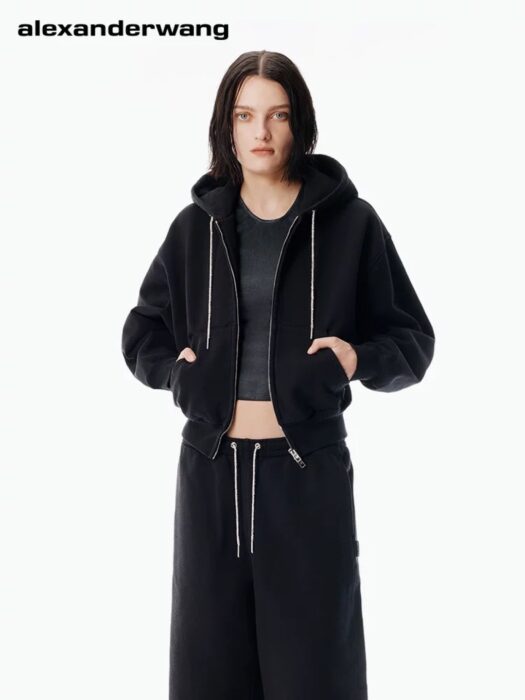 알렉산더왕 크리스털 핫픽스 드로코드 세트(2color) 레플리카 미러급 SA급 S급 고퀄리티 하이엔드 최상급 의류 [여성] 11