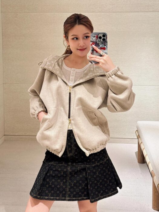 루이비통 모노그램 데님 플리츠 스커트 레플리카 미러급 SA급 S급 고퀄리티 하이엔드 최상급 의류 [여성] 3