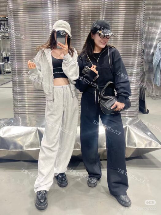 알렉산더왕 크리스털 핫픽스 드로코드 세트(2color) 레플리카 미러급 SA급 S급 고퀄리티 하이엔드 최상급 의류 [여성] 28