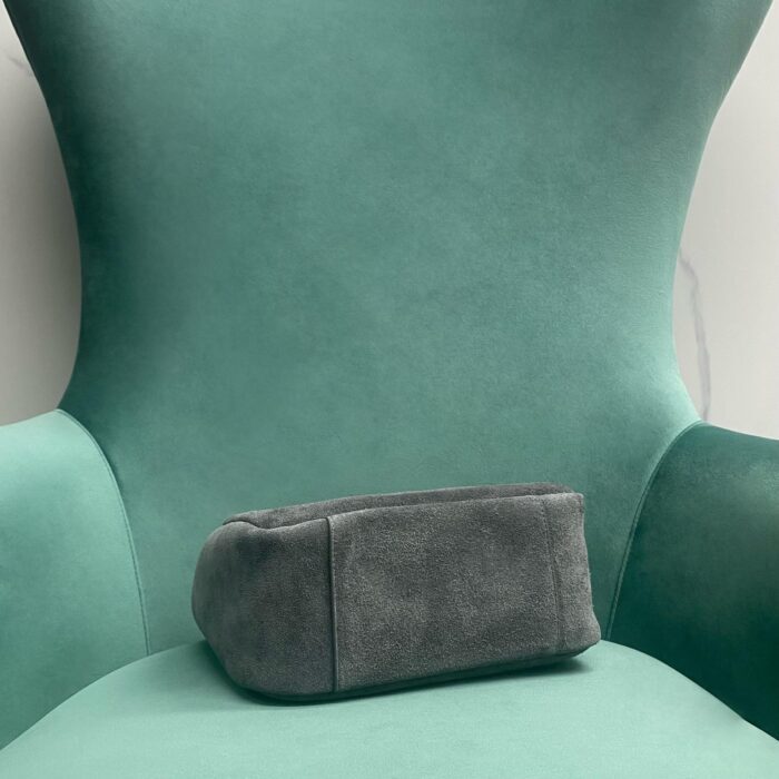 생로랑 스웨이드 소재의 LE 5 A 7 소프트 스몰백 713938 그레이 레플리카 미러급 SA급 S급 고퀄리티 최상급 하이엔드 숄더백 가방 [여성] 5