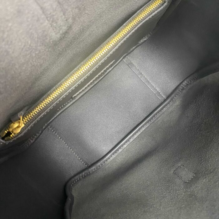 생로랑 스웨이드 소재의 LE 5 A 7 소프트 스몰백 713938 그레이 레플리카 미러급 SA급 S급 고퀄리티 최상급 하이엔드 숄더백 가방 [여성] 3