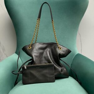 생로랑 램스킨 소재의 JAMIE 토트백 숄더백 809824 다크 그레이 레플리카 미러급 SA급 S급 고퀄리티 최상급 하이엔드 가방 [여성]