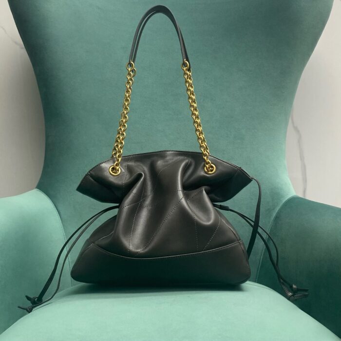 생로랑 램스킨 소재의 JAMIE 스몰 쇼퍼백 숄더백 833948 다크 그레이 레플리카 미러급 SA급 S급 고퀄리티 최상급 하이엔드 가방 [여성] 2