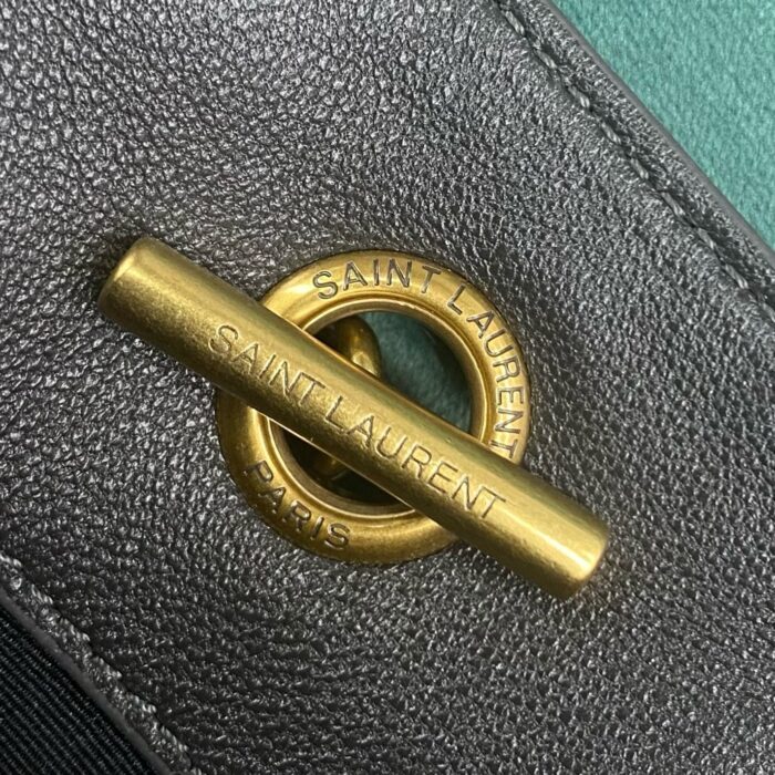 생로랑 램스킨 소재의 JAMIE 스몰 쇼퍼백 숄더백 833948 다크 그레이 레플리카 미러급 SA급 S급 고퀄리티 최상급 하이엔드 가방 [여성] 8