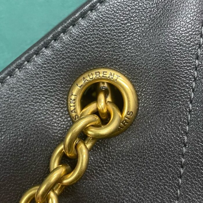 생로랑 램스킨 소재의 JAMIE 스몰 쇼퍼백 숄더백 833948 다크 그레이 레플리카 미러급 SA급 S급 고퀄리티 최상급 하이엔드 가방 [여성] 7