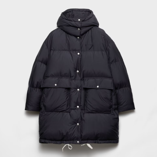 프라다 소프트 캔버스 다운 파카 레플리카 미러급 SA급 S급 고퀄리티 하이엔드 최상급 의류 [여성]