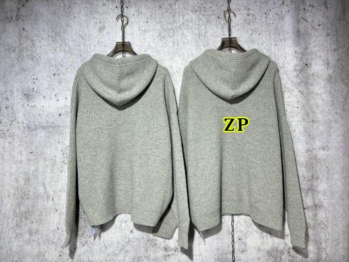 셀린느 모노그램 니트 후드티 그레이 레플리카 미러급 SA급 S급 고퀄리티 하이엔드 최상급 의류 [남성여성공용] 4