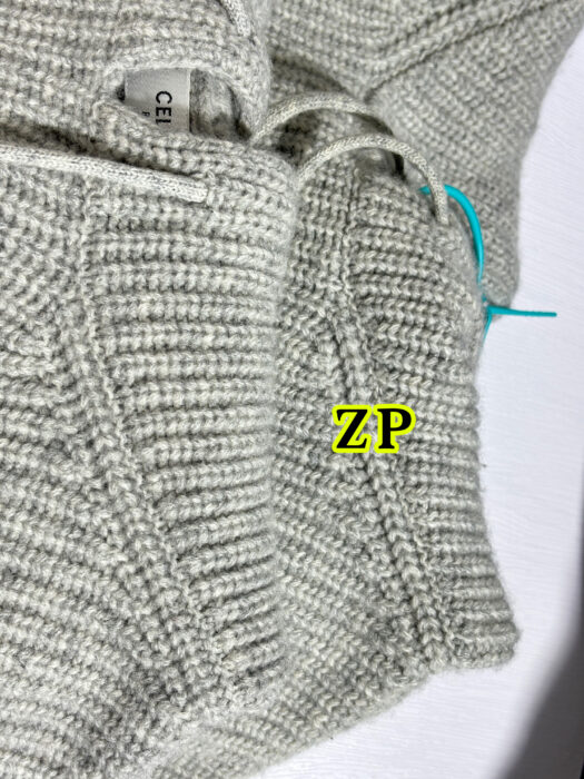 셀린느 모노그램 니트 후드티 그레이 레플리카 미러급 SA급 S급 고퀄리티 하이엔드 최상급 의류 [남성여성공용] 16