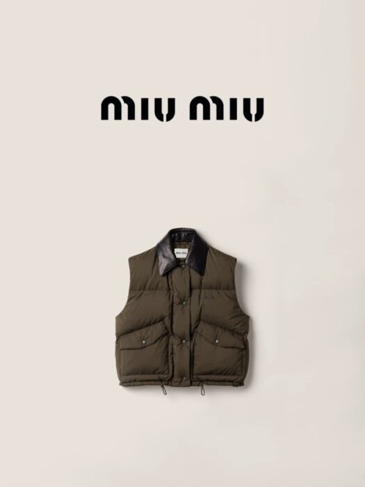 미우미우 테크니컬 퐁제 다운 베스트 레플리카 미러급 SA급 S급 고퀄리티 하이엔드 최상급 의류 [여성] 13