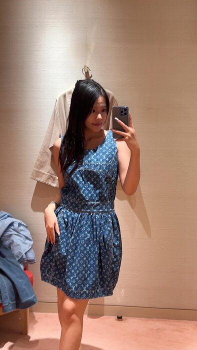 루이비통 모노그램 데님 드레스 레플리카 미러급 SA급 S급 고퀄리티 하이엔드 최상급 의류 [여성] 3