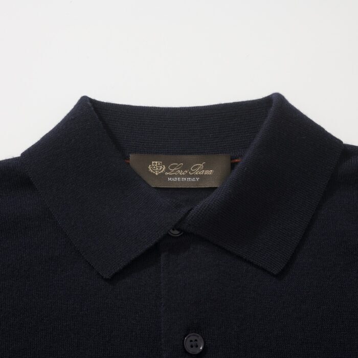 로로피아나 양털 긴팔 카라티 긴팔티 폴로티 네이비 레플리카 미러급 SA급 S급 고퀄리티 하이엔드 최상급 의류 [남성] 5