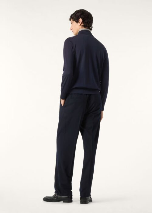 로로피아나 양털 긴팔 카라티 긴팔티 폴로티 네이비 레플리카 미러급 SA급 S급 고퀄리티 하이엔드 최상급 의류 [남성] 2