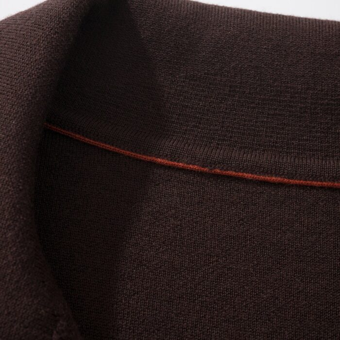 로로피아나 베이직 단색 양털 긴팔 카라티 긴팔티 폴로티 와인 레플리카 미러급 SA급 S급 고퀄리티 하이엔드 최상급 의류 [남성] 8