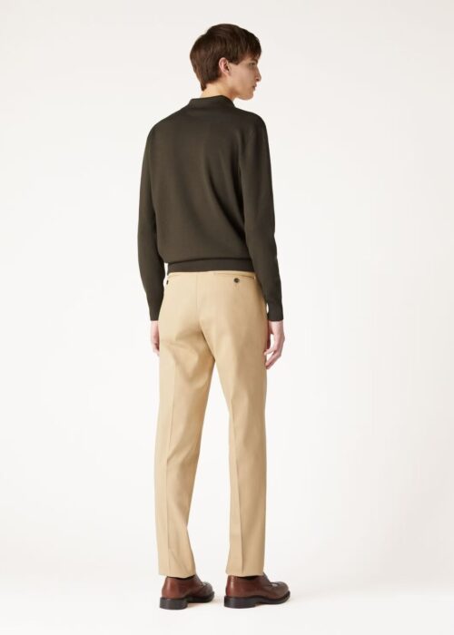 로로피아나 베이직 단색 양털 긴팔 카라티 긴팔티 폴로티 올리브 레플리카 미러급 SA급 S급 고퀄리티 하이엔드 최상급 의류 [남성] 2