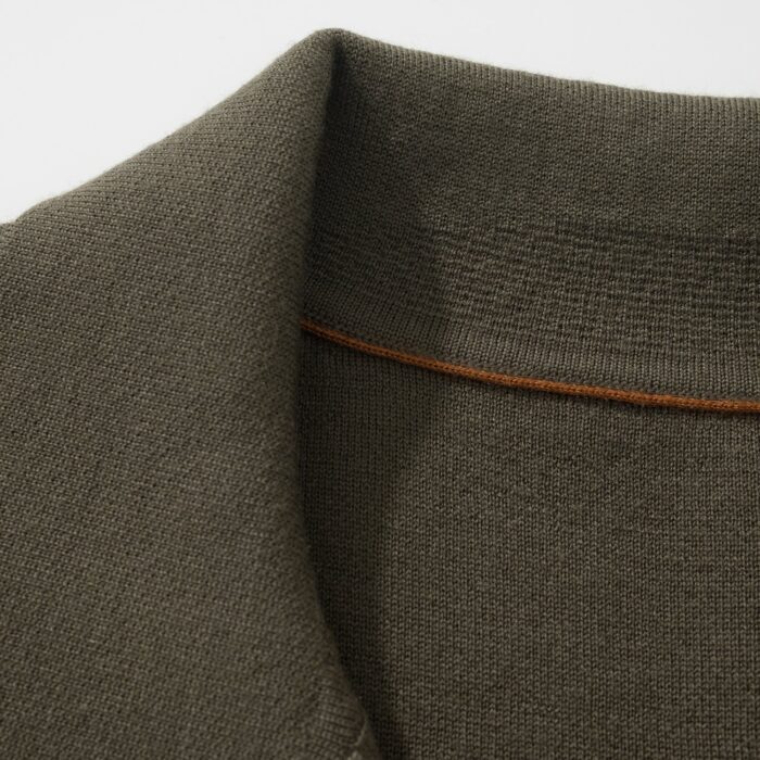 로로피아나 베이직 단색 양털 긴팔 카라티 긴팔티 폴로티 올리브 레플리카 미러급 SA급 S급 고퀄리티 하이엔드 최상급 의류 [남성] 7