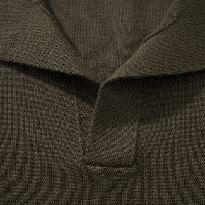 로로피아나 베이직 단색 양털 긴팔 카라티 긴팔티 폴로티 올리브 레플리카 미러급 SA급 S급 고퀄리티 하이엔드 최상급 의류 [남성] 8