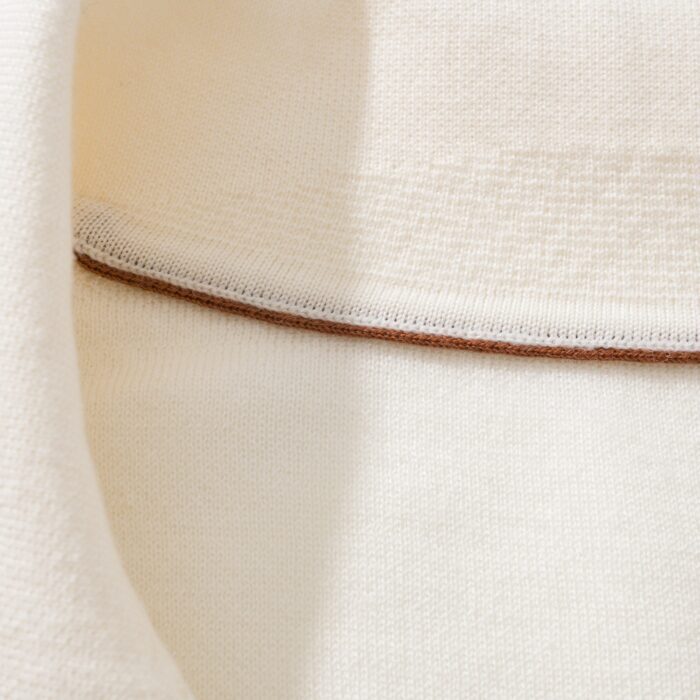 로로피아나 베이직 단색 양털 긴팔 카라티 긴팔티 폴로티 아이보리 레플리카 미러급 SA급 S급 고퀄리티 하이엔드 최상급 의류 [남성] 8