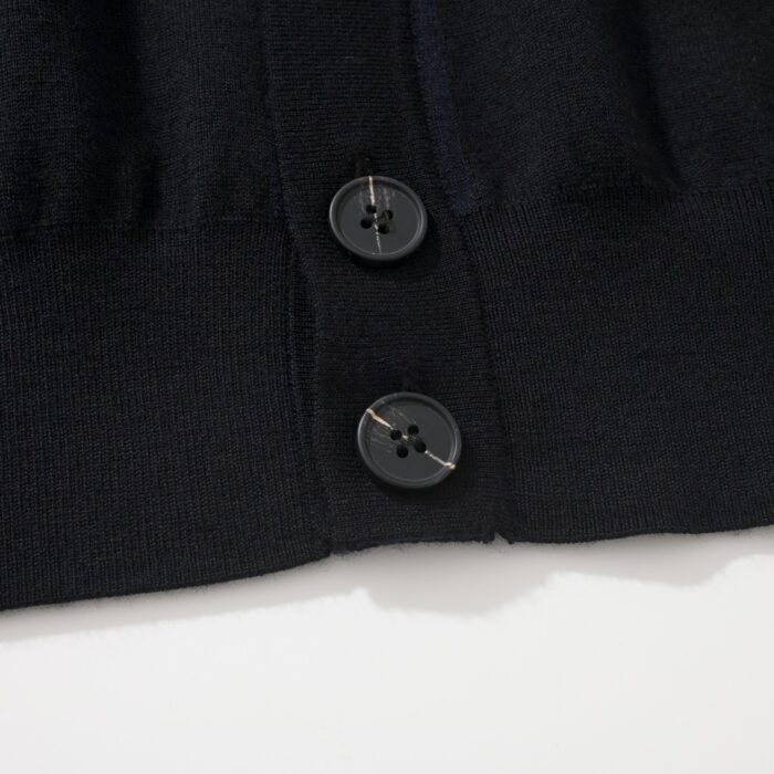 로로피아나 양털 배색 가디건 블랙 레플리카 미러급 SA급 S급 고퀄리티 하이엔드 최상급 의류 [남성] 8