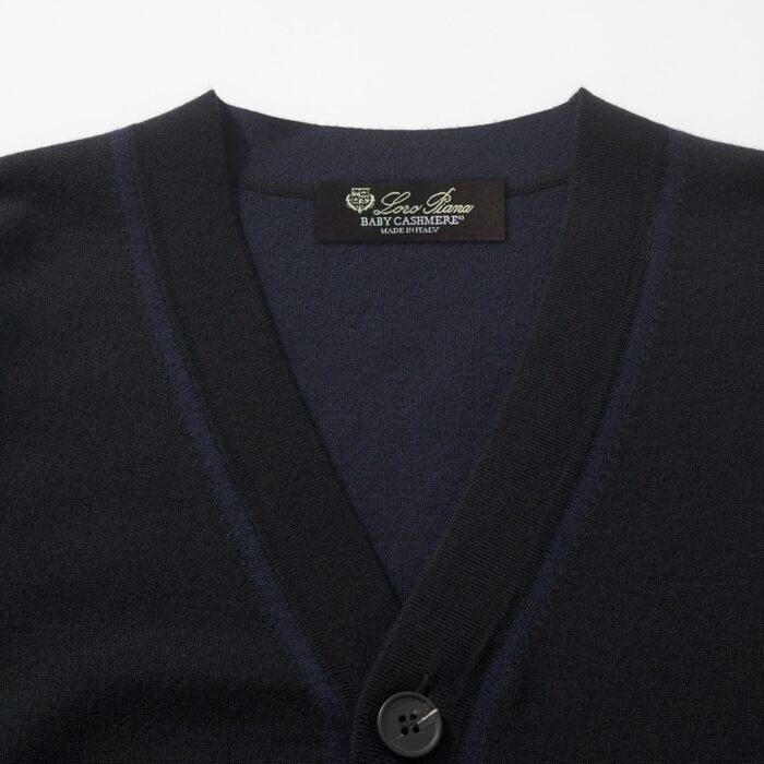 로로피아나 양털 배색 가디건 블랙 레플리카 미러급 SA급 S급 고퀄리티 하이엔드 최상급 의류 [남성] 5