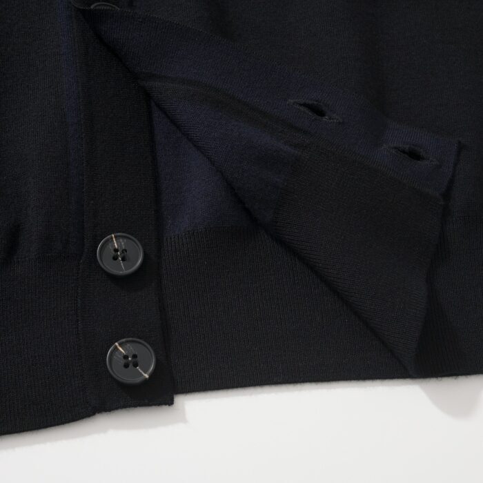 로로피아나 양털 배색 가디건 블랙 레플리카 미러급 SA급 S급 고퀄리티 하이엔드 최상급 의류 [남성] 9