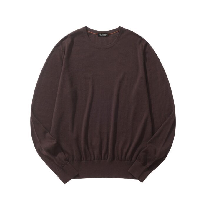 로로 피아나 순색 라운드넥 니트 와인 레플리카 미러급 SA급 S급 고퀄리티 하이엔드 최상급 의류 [남성] 3