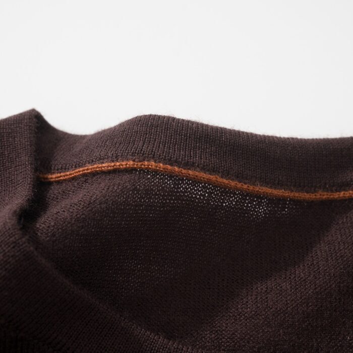 로로 피아나 순색 라운드넥 니트 와인 레플리카 미러급 SA급 S급 고퀄리티 하이엔드 최상급 의류 [남성] 9