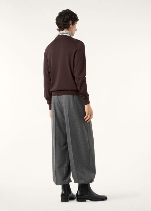 로로 피아나 순색 라운드넥 니트 와인 레플리카 미러급 SA급 S급 고퀄리티 하이엔드 최상급 의류 [남성] 2